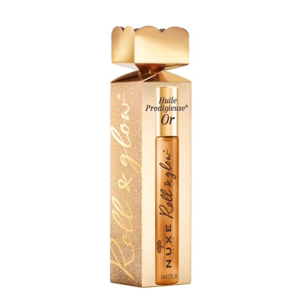NUXE HUILE PRODIGIEUSE OR ROLL AND GLOW 8 ML