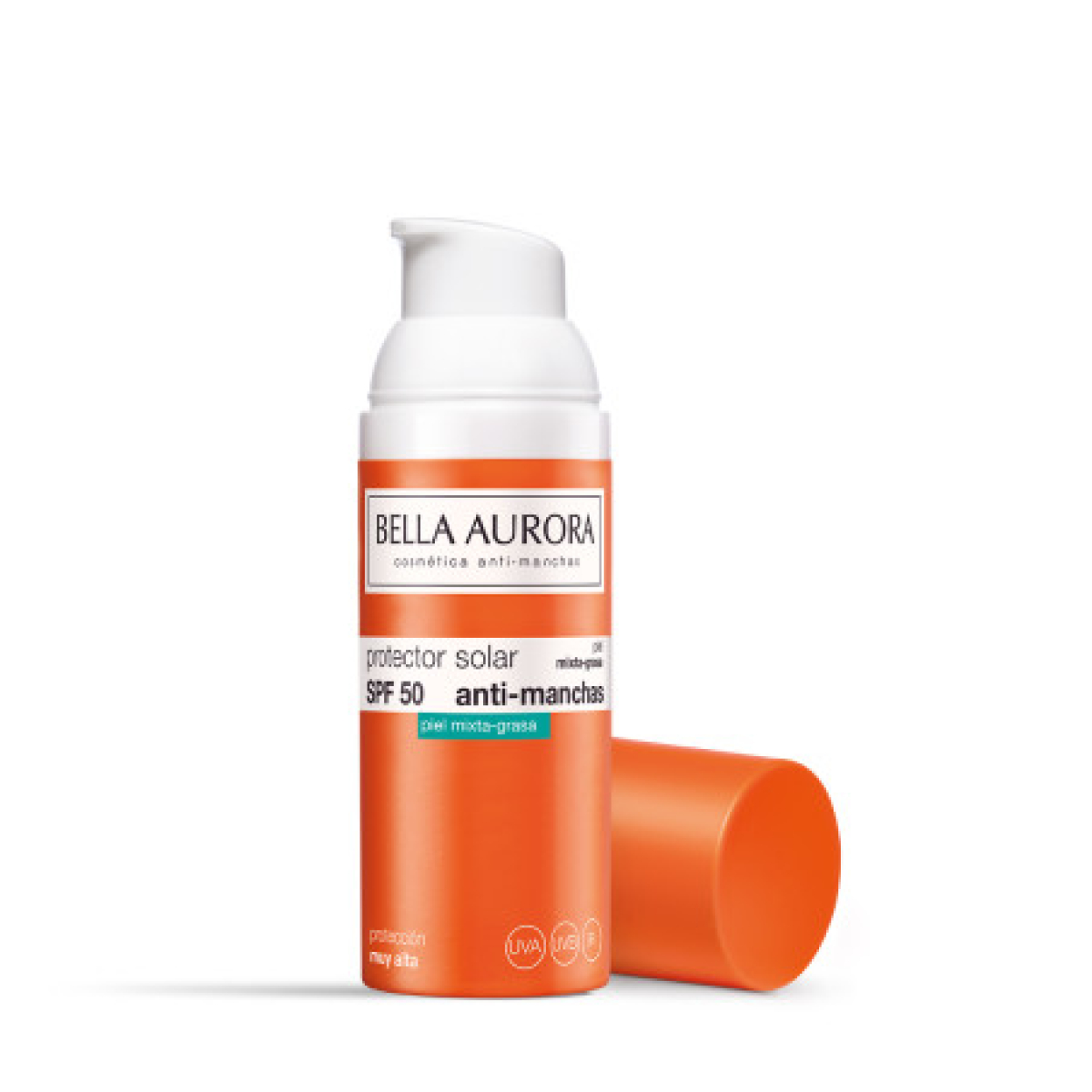 Bella Aurora Écran Solaire Anti-Taches Peau Mixte à Grasse Spf50 – 50ml – Image 1