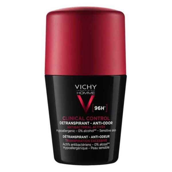 VICHY HOMME CLINICAL CONTROL DETRANSPIRANT 96 H
