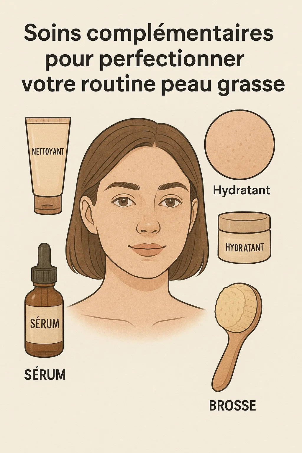 Soins complémentaires pour perfectionner votre routine peau grasse