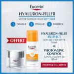 EUCERIN PACK HYALURON-FILLER SOIN DE JOUR 50ML = PHOTOAGING CONTROL SPF 50 OFFERT