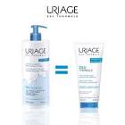 URIAGE OFFRE CREME LAVANTE SURGRAS MOUSSANT SANS SAVON 500ML+ LAIT VELOUTES CORPS 200ML OFFERT