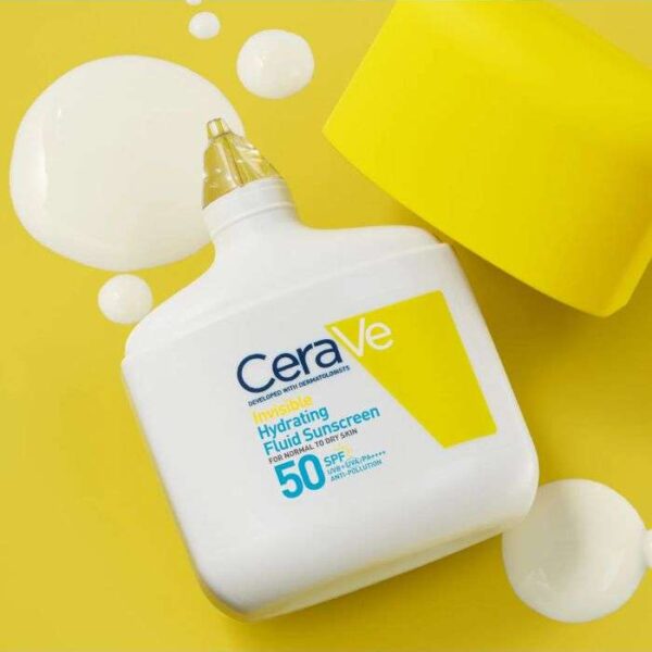 CeraVe Ecran Solaire SPF50 Fluide Invisible 50ml