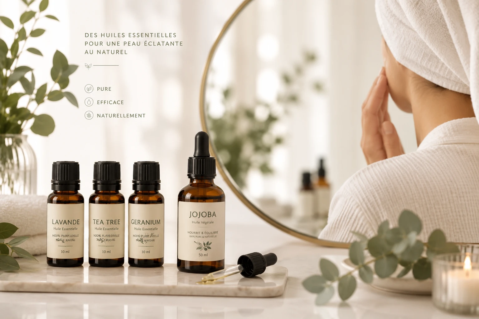 Guide complet sur l'utilisation de l'huile essentielle pour le visage