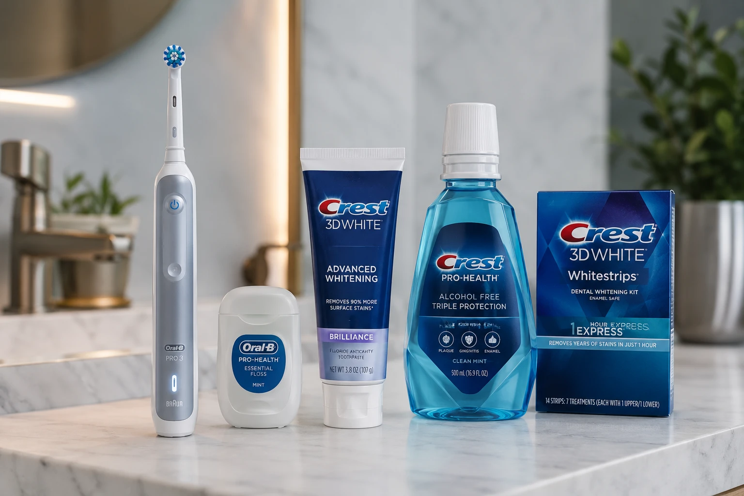 Routine complète d'hygiène bucco-dentaire au quotidien